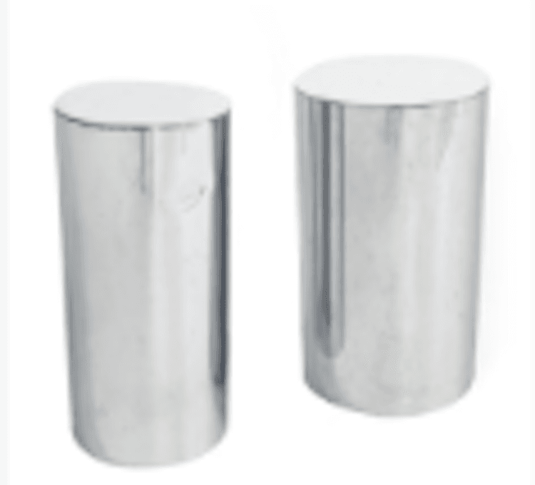 Chrome Pedestals
