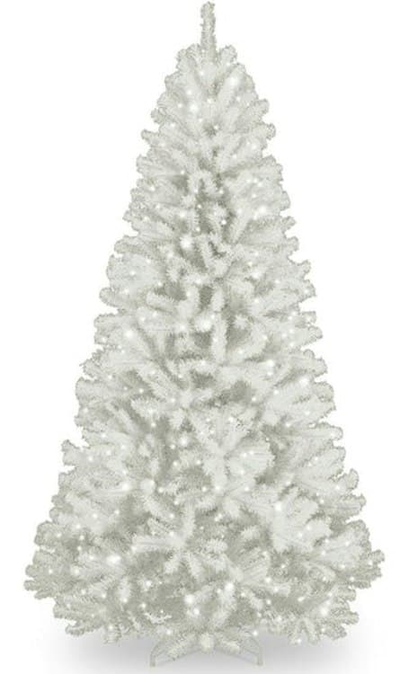 Christmas Tree - 7' White Pre-Lit