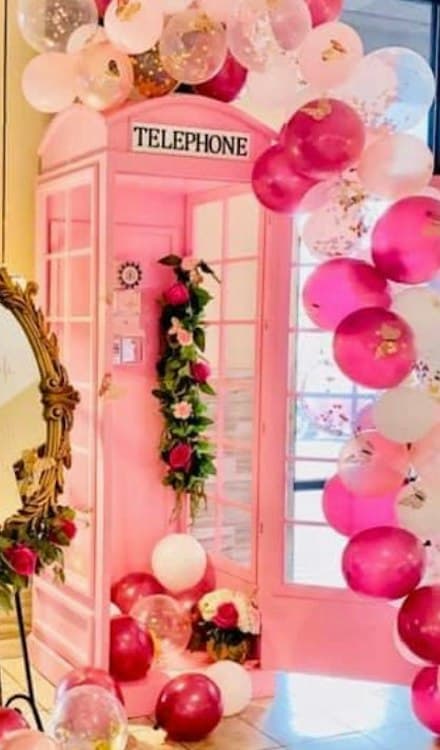 Booth Prop Pink Telephone