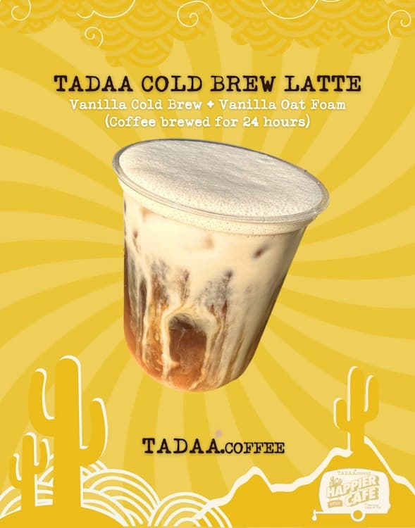 Vanilla Cold Brew Latte Add-on (50 cups)