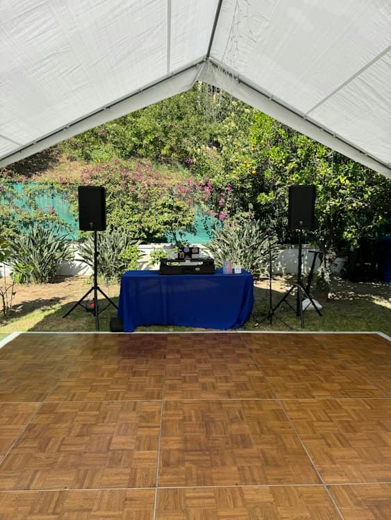 DJ Services with Sound System included