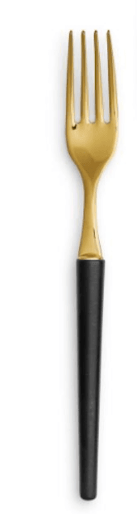 Salad Fork Marcus Black & Gold