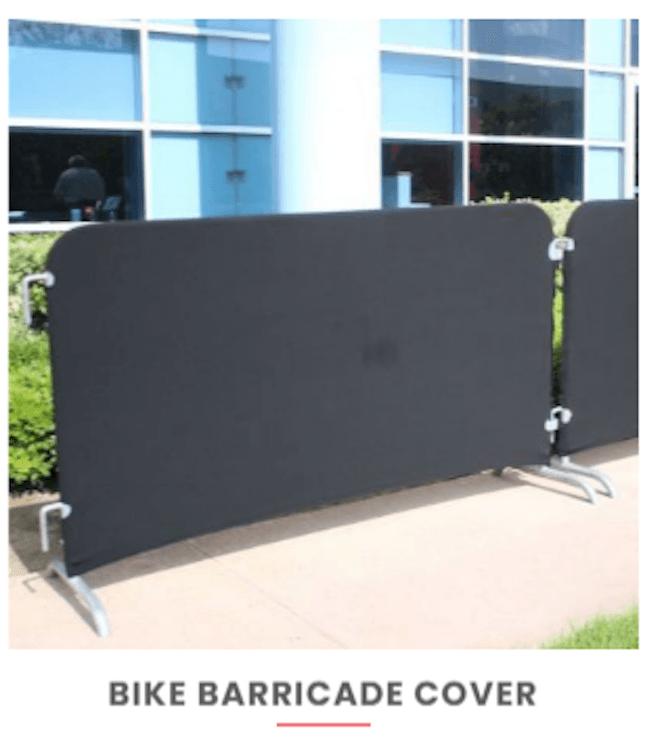 Black Barricade Cover 8'