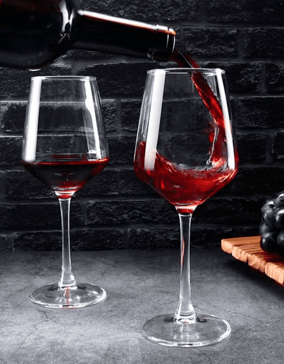 12 Oz Red or White Wine glass