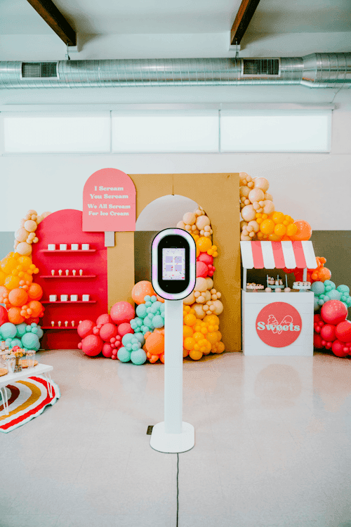 Open-Air Digital Photo Booth Rental