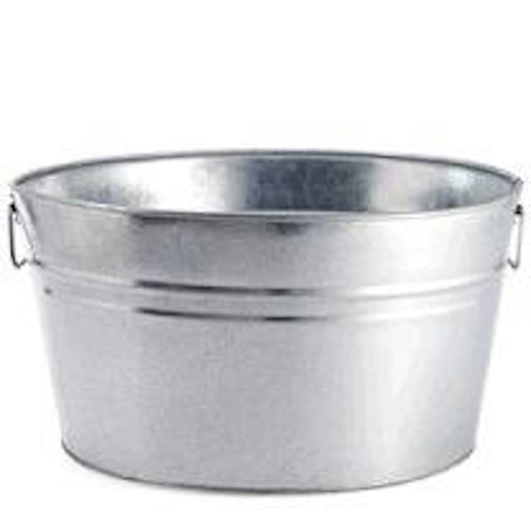 Galvanized Ice Tub