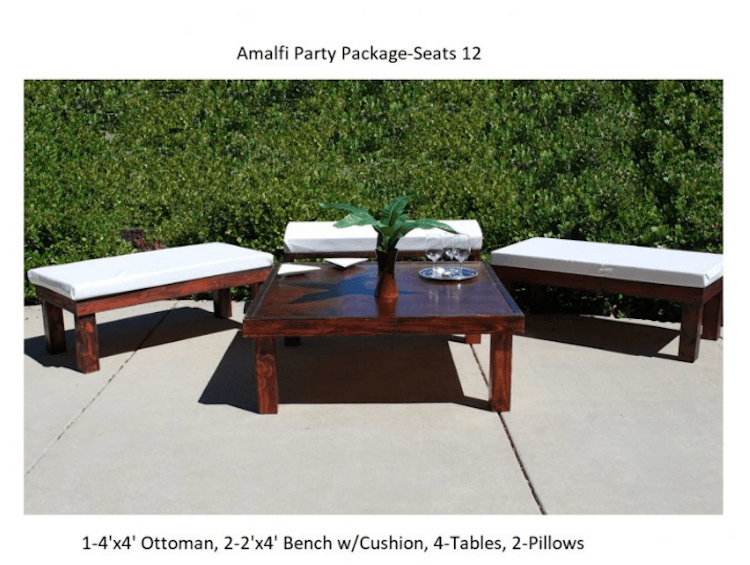 Amalfi Party Package