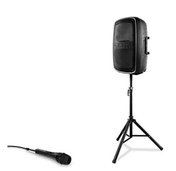PA System 1-Speaker with Corded Microphone
