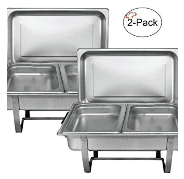 Chafer Split Pan with Sterno