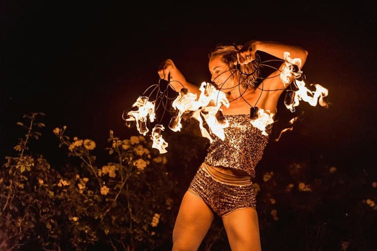 Fire dancer package
