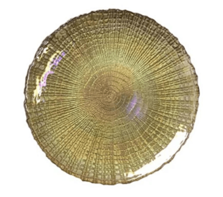 Celtic Glass Charger