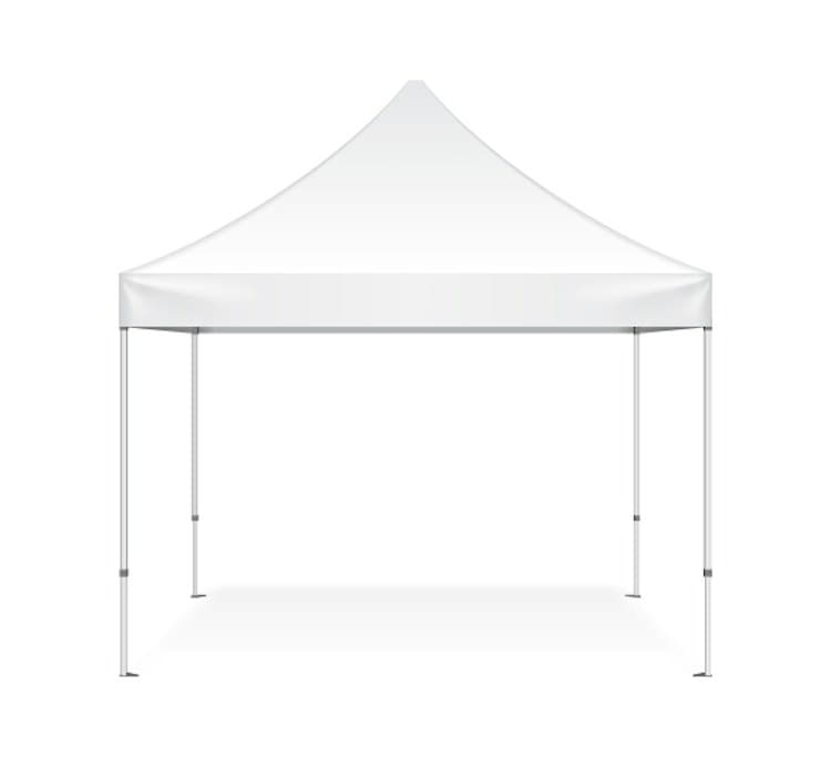 10x10 Industrial Pyramid Pop Up Tent