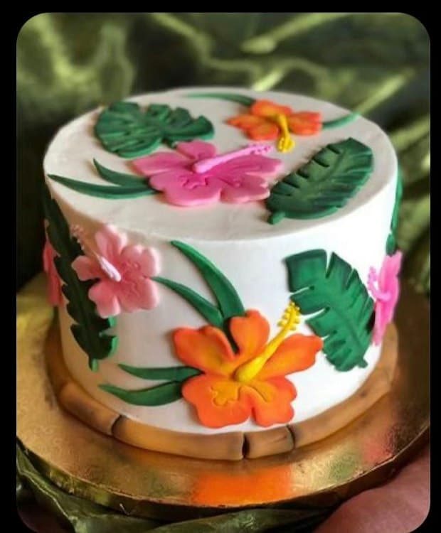 Luau Cake!