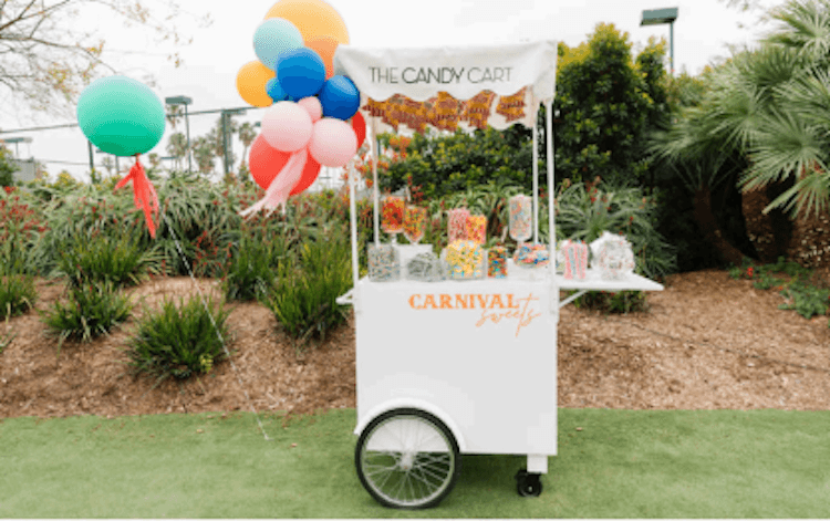 The Candy Cart - Push Cart